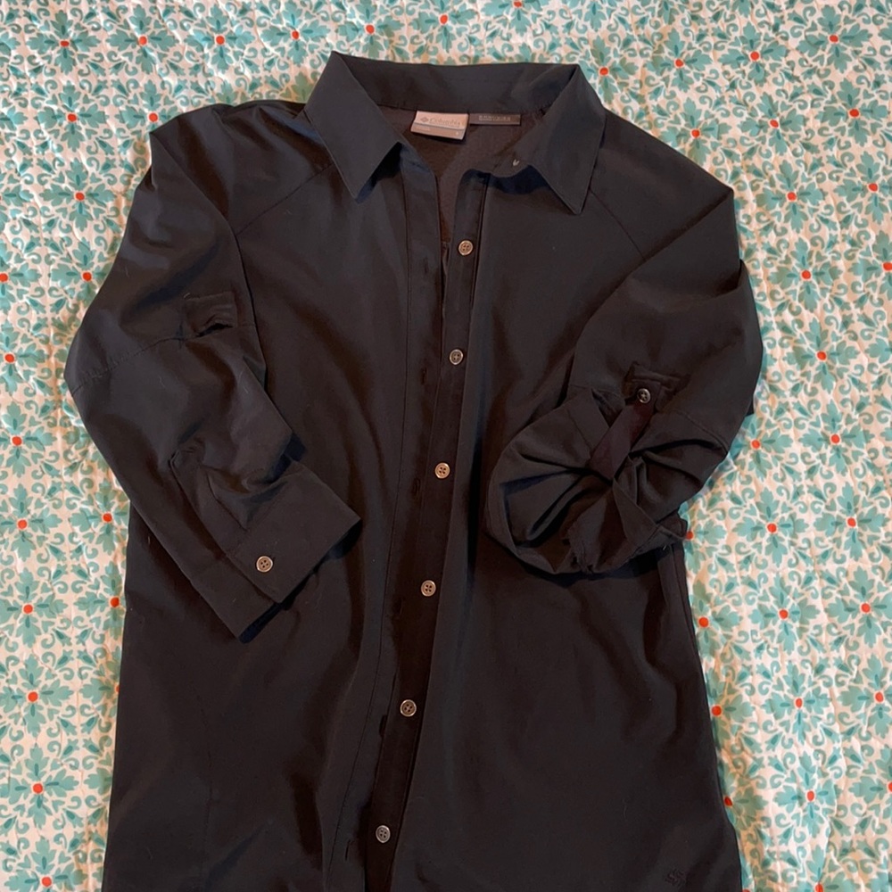 Columbia sport shirt, moisture wicking. Size small.